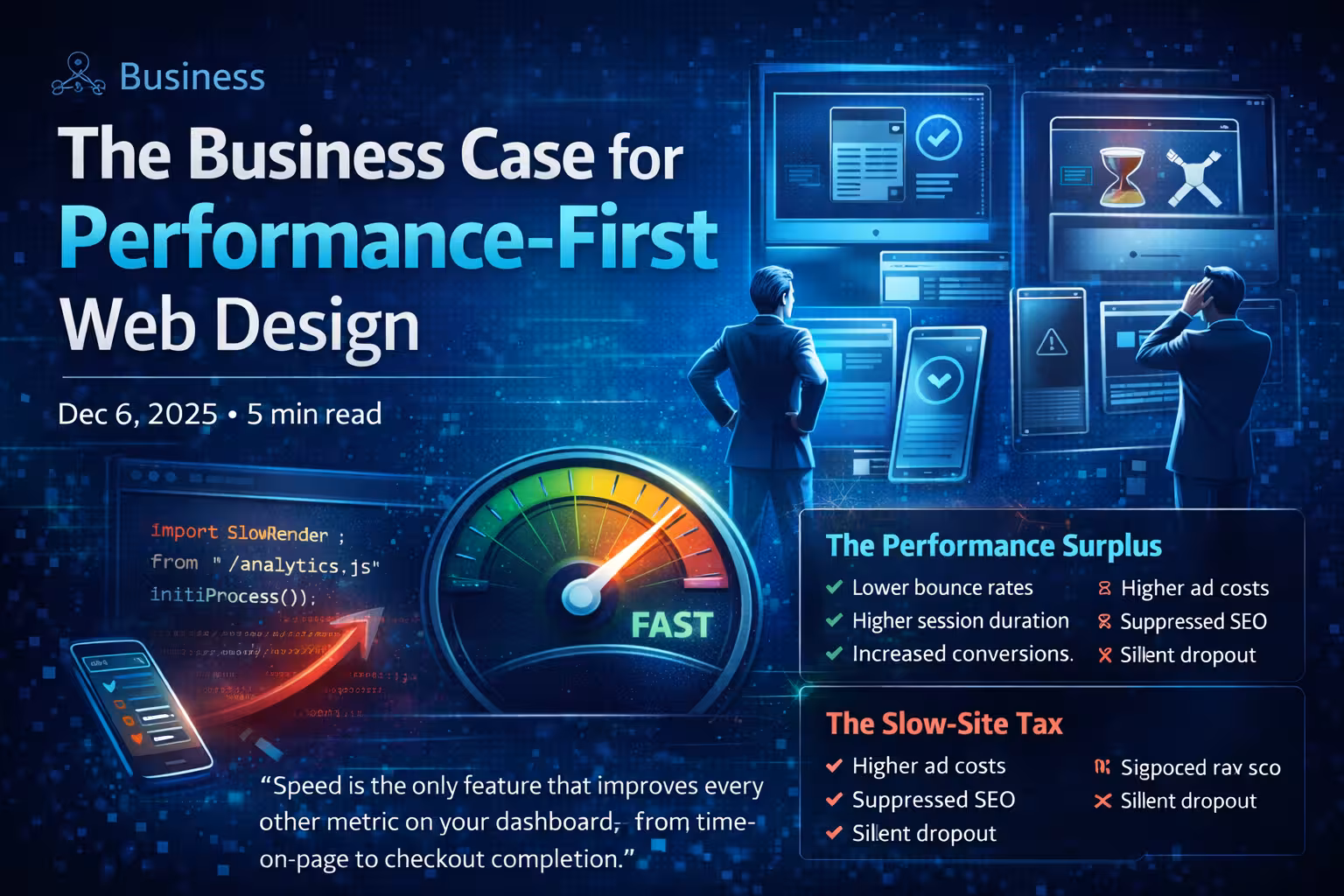 The Business Case for Performance-First Web Design