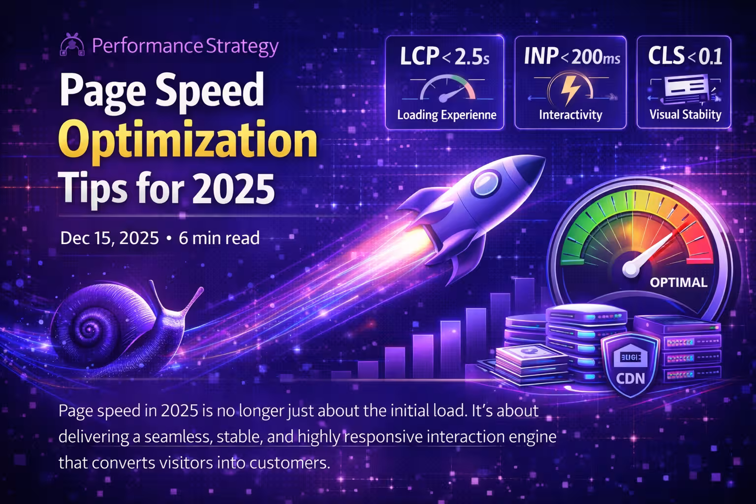 Page Speed Optimization Tips for 2026